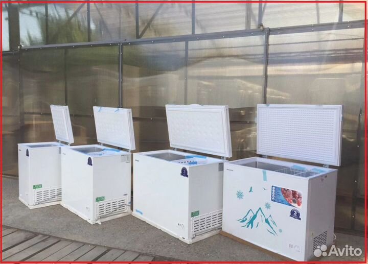 Морозильный ларь. Магазин. Гарантия