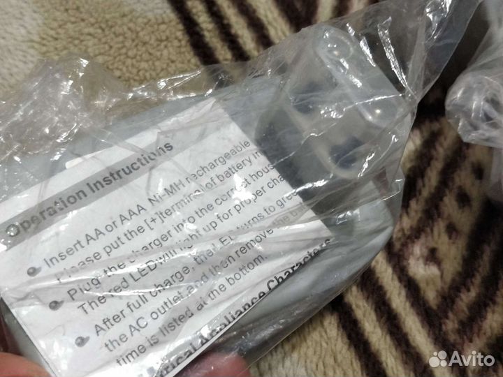 Зарядка для аккумуляторных батареек