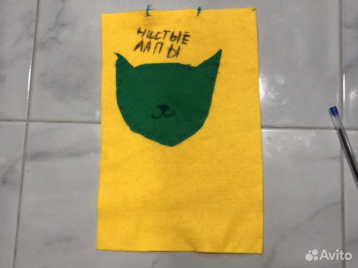 Полотенце - коврик для котят