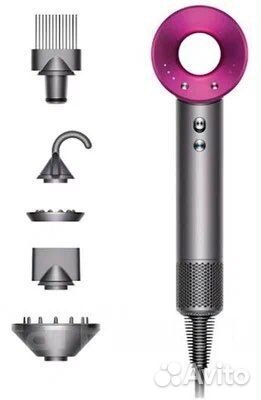 Фен Dyson Supersonic HD08, Nickel/Fuchsia