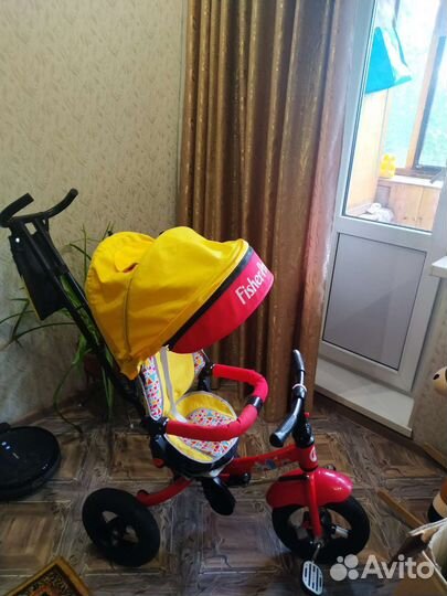 Прогулочная коляска велосипед бу