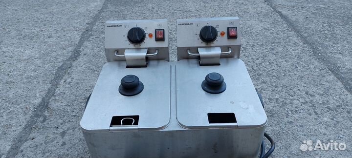 Фритюрница двойная профессиональная