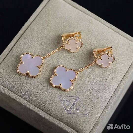 Серьги Van Cleef