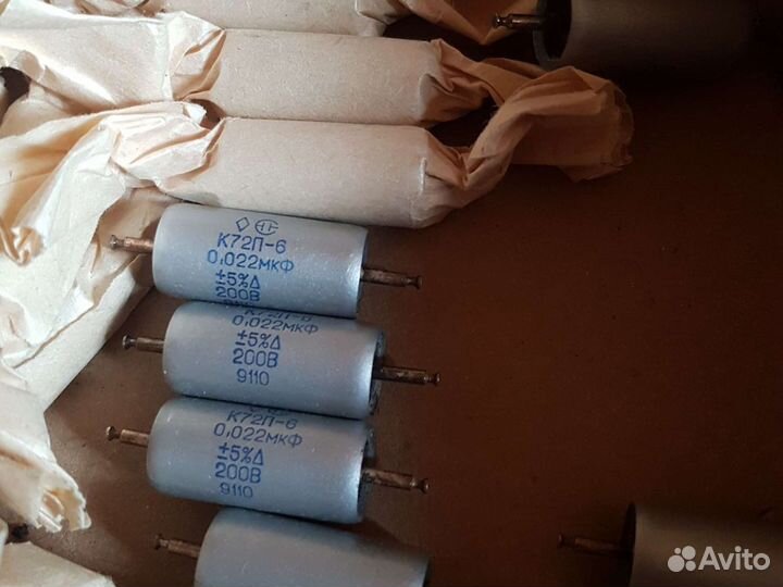 Конденсаторы фторопластовые к72п-6