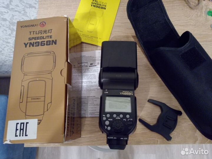 Вспышка youngnuo yn968n
