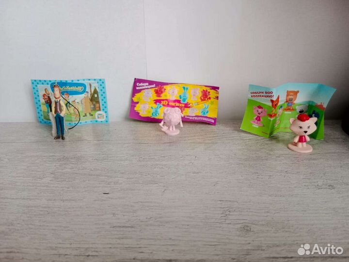 Игрушки из киндера