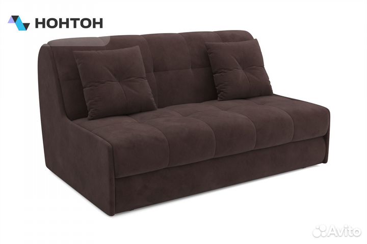 Диван аккордеон Барон №2 коричневый