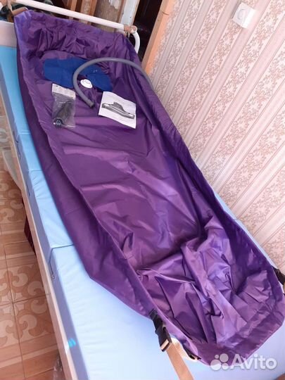 Ванна-простыня для лежачих