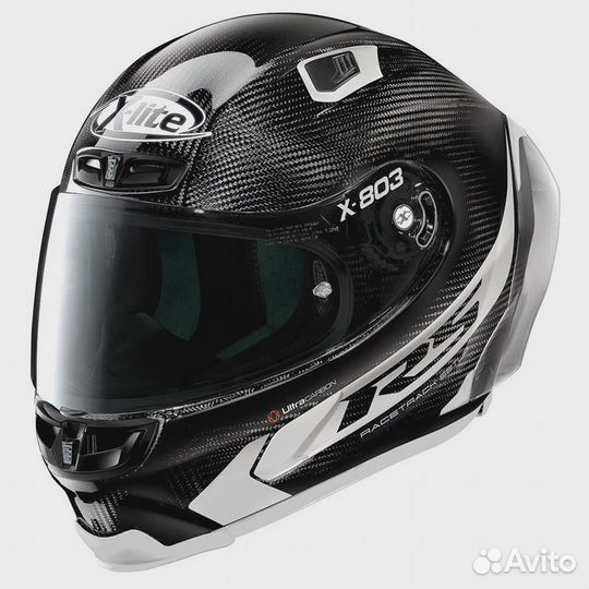 X-Lite X-803 RS U.C. Hot Lap Black-red