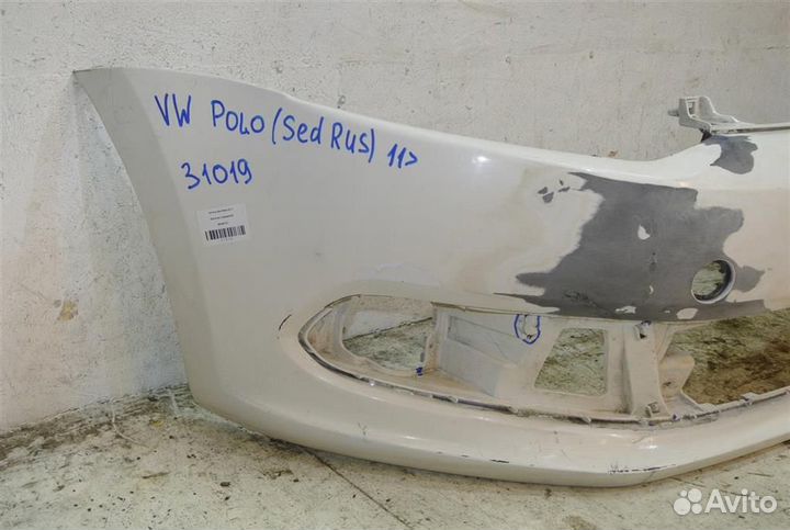 Бампер передний VW Polo (Sed RUS) 2011