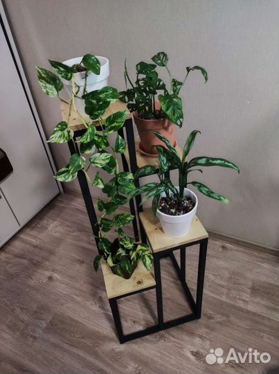 Подставка для цветов лофт