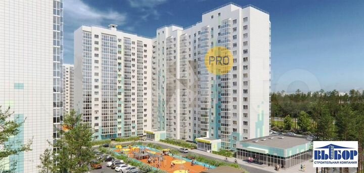 Квартира-студия, 28 м², 15/17 эт.