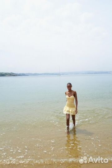 Платье в клетку Zara (L)