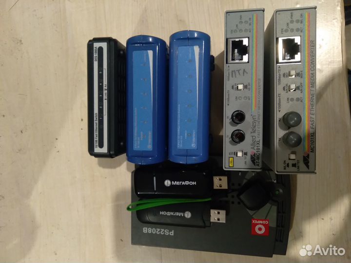 Коммутатор, модем, конвертер