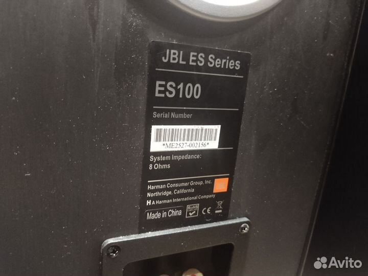 Акустическая система JBL ES100 с дефектом