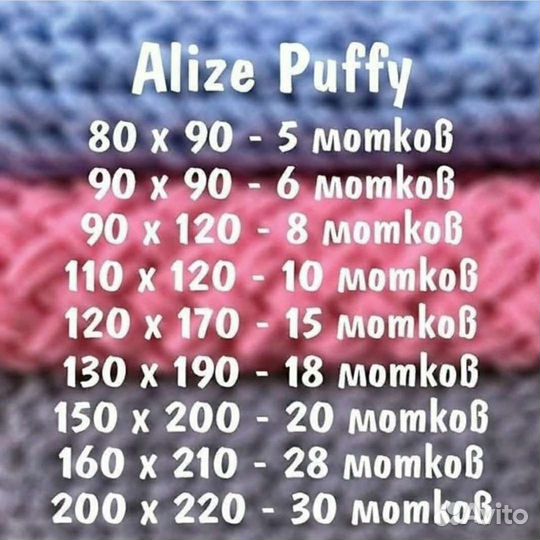 Упаковка Alize Puffy Color и Puffy Fine Color
