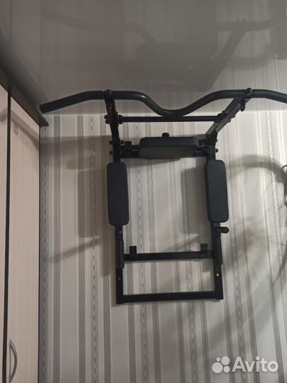 Турник настенный 3 в 1 на раме