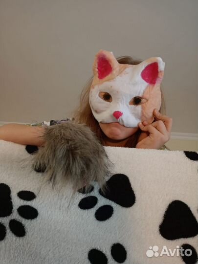 Маска кошечки для квадробики