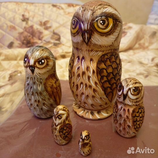 Матрешка Сова