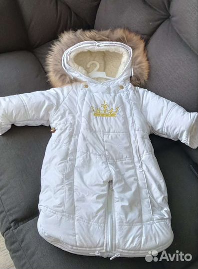 Зимний комбинезон для девочки