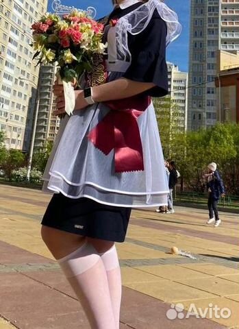 Школьный фартук на выпускной