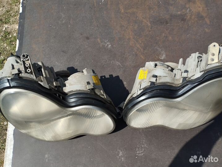 Фары на mercedes w 203