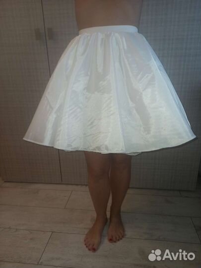 Подъюбник на кольцах пышный