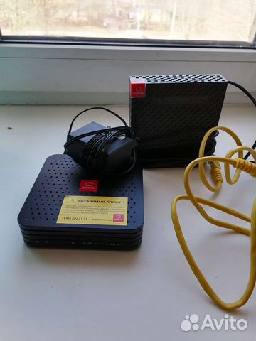 Тв приставка и роутер