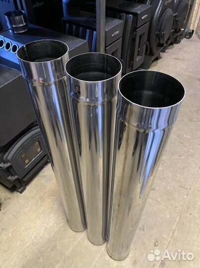 Труба нержавейка для дымохода ф115