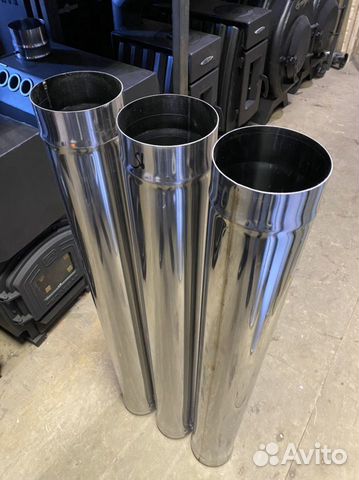 Труба нержавейка для дымохода ф115