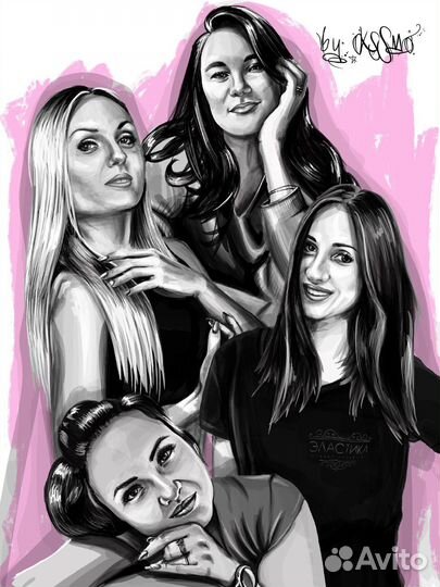 Рисую на заказ портрет