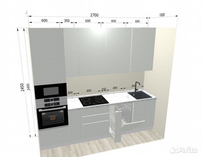 Кухня угловая