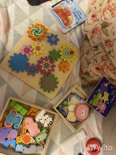 Деревянные игрушки развивающие