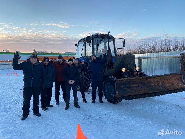 Обучение, права тракториста, экскаватор, погрузчик