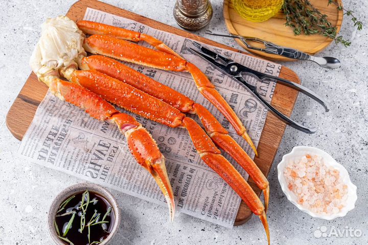 Конечности. Камчатский краб и Стригун опилио