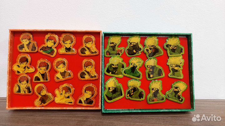 Значки пины аниме наруто. Гаара и Какаши