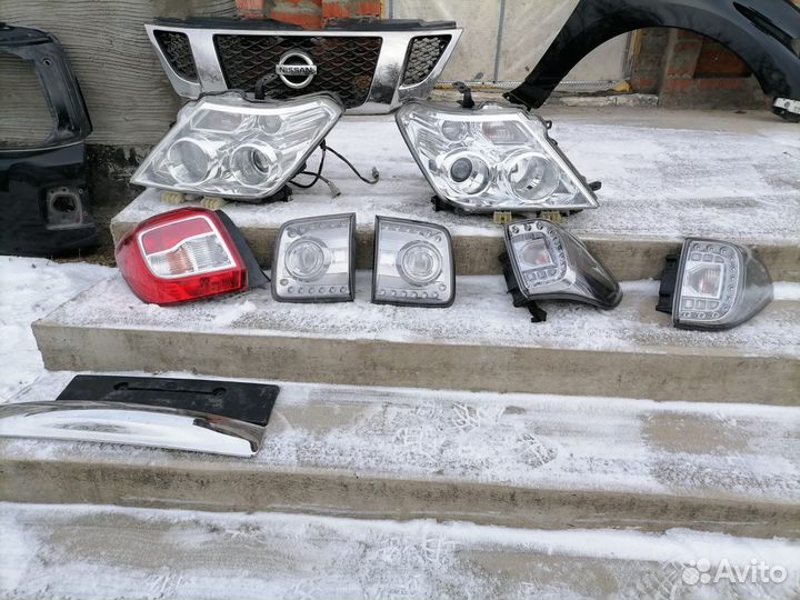 Фара передняя лев и прав nissan patrol Y62
