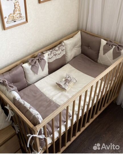 Бортики в кроватку