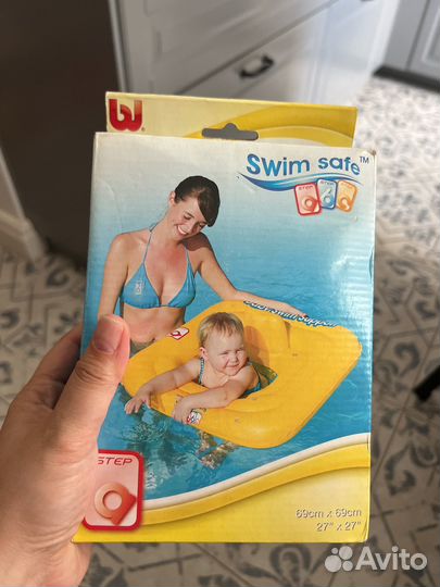 Круг для плавания swim safe