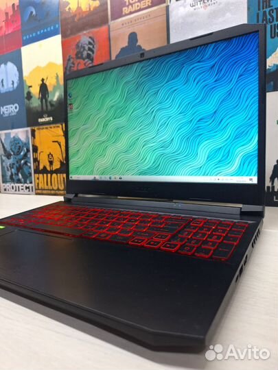 Игровой ноутбук RTX3050/I5-11th/16GB/SSD/144hz