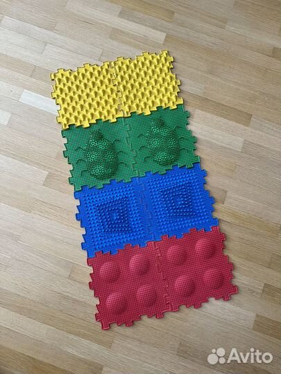 Ортопедический коврик для детей массажный