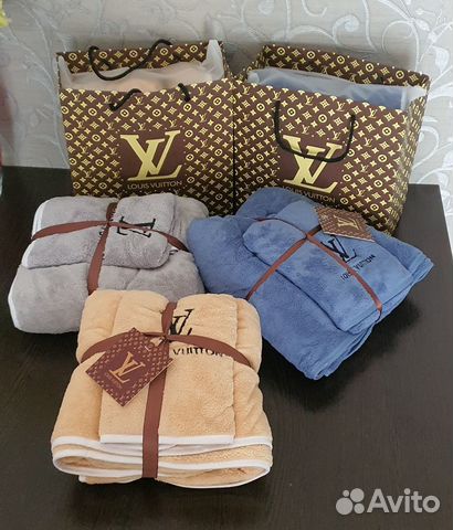 Набор полотенец Louis Vuitton и Christian Dior