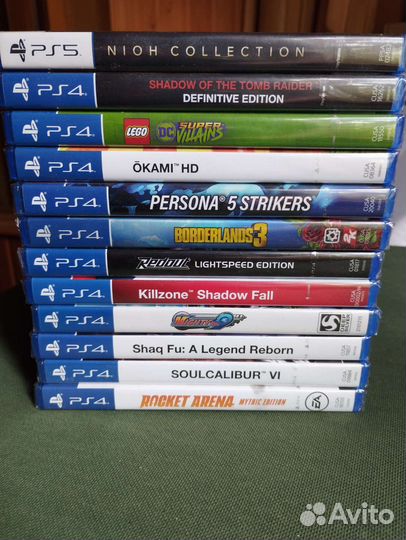 PS5 Nioh PS4 Tomb Raider Lego Killzone