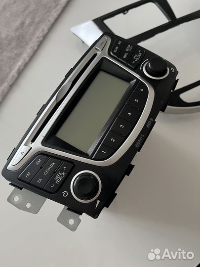 Штатная магнитола на hyundai solaris