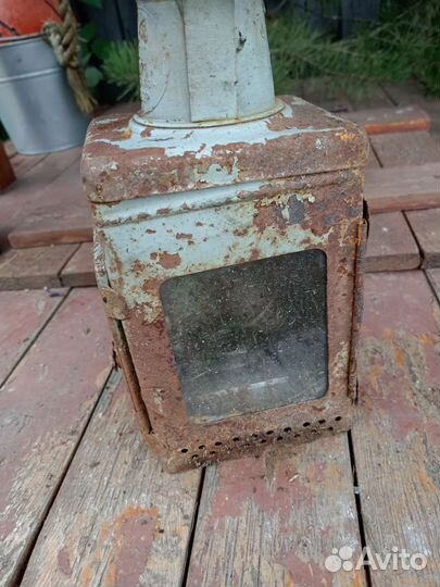 Советский жд фонарь