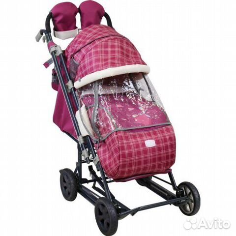Санки-коляска Nika Ника детям 8-3К
