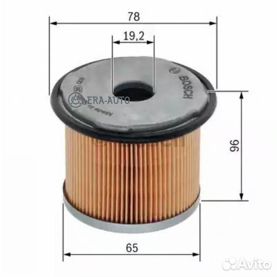 Bosch 1 457 431 720 Дизельный топливный фильтр (вставка) n1720