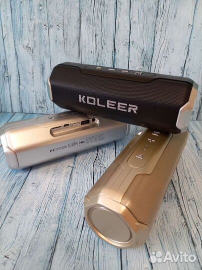 Колонка портативная Koleer новая