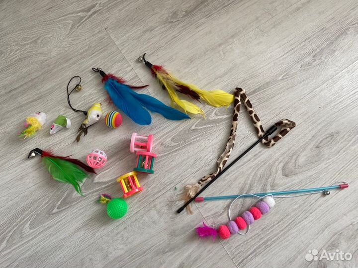 Игрушки для котят и кошек пакет 2 шт