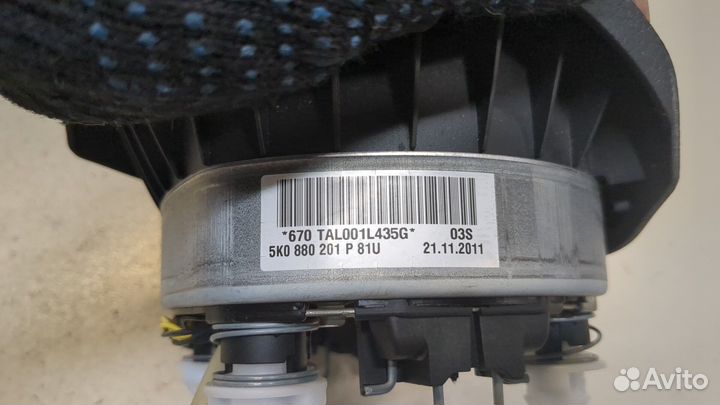 Подушка безопасности водителя Volkswagen Touran, 2